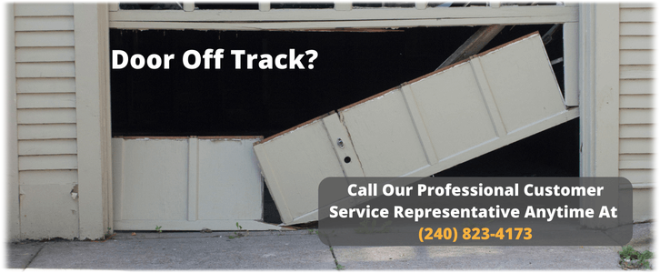 Garage Door Off Track Bowie MD (240) 823-4173